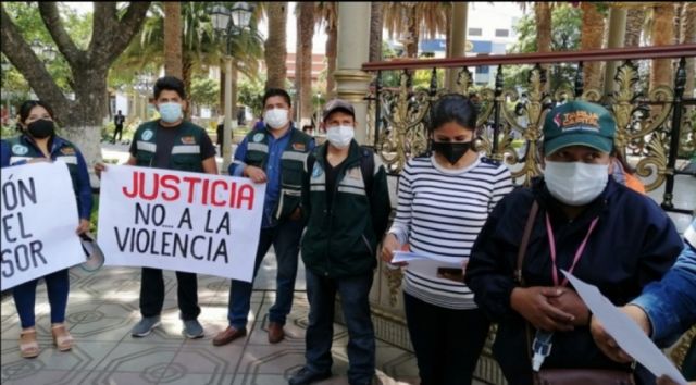 Piden agravar cargos contra agresor de Trinidad en Tarija 