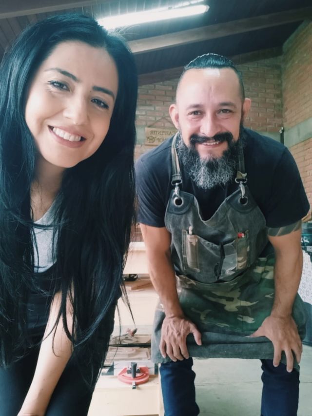 Daniel Muñoz y Fabiola López, carpintería nacida en pandemia