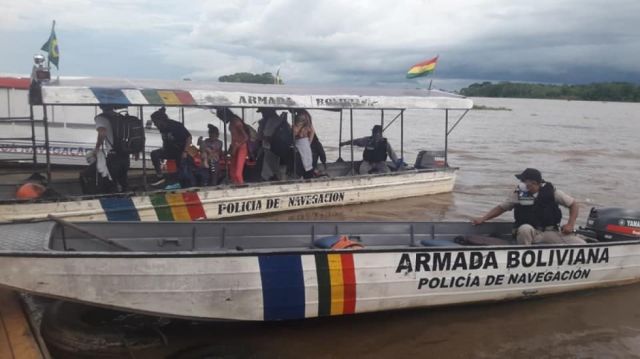 11 cubanos indocumentados son detenidos en Guayaramerín