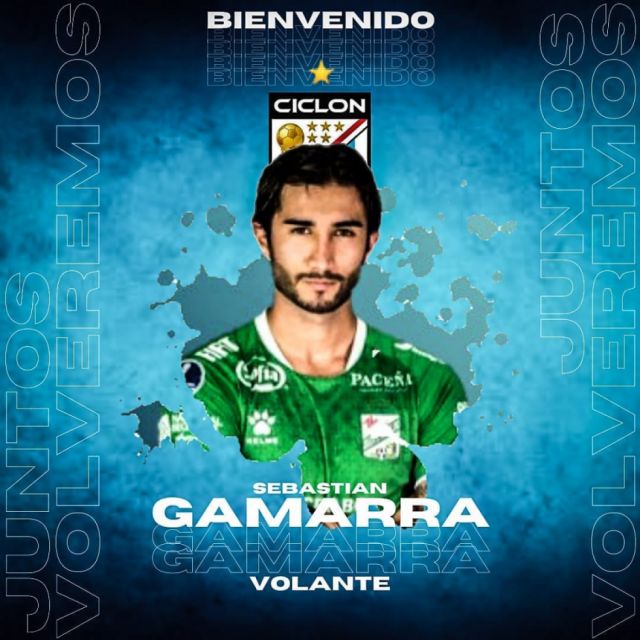 Ciclón cumple su deseo de fichar a Sebastián Gamarra