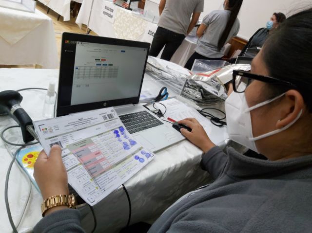 Cómputo de votos supera el 88% en Pando; Tarija y Chuquisaca pasan el 65% y La Paz alcanza el 52%