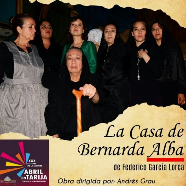 El 29 de abril se estrena la obra de "La Casa de Bernarda Alba" dirigida por Andrés Grau