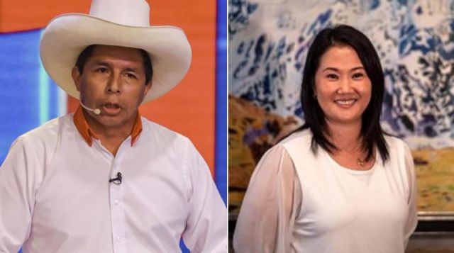 Castillo y Fujimori buscan aliados en Perú