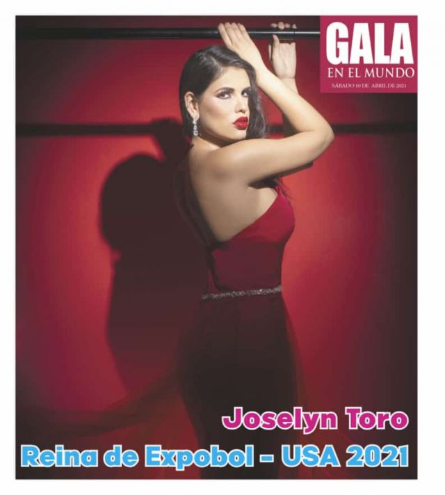 Arriba a Tarija Joselyn Toro, la reina de Expobol USA