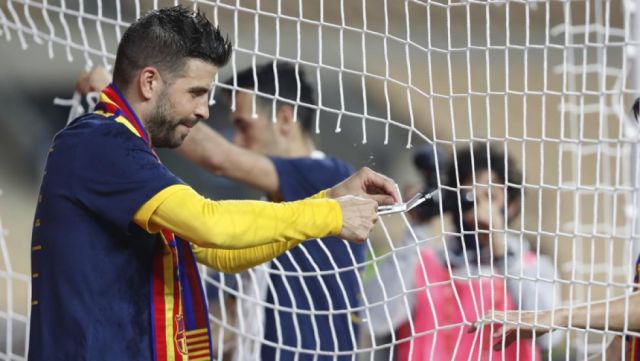 Irónica frase de Piqué contra Florentino Pérez 