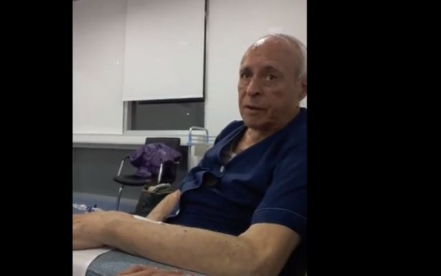 David Santalla fue internado por complicaciones en su salud 