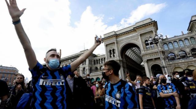 Inter le quita la corona a la Juventus en el fútbol italiano