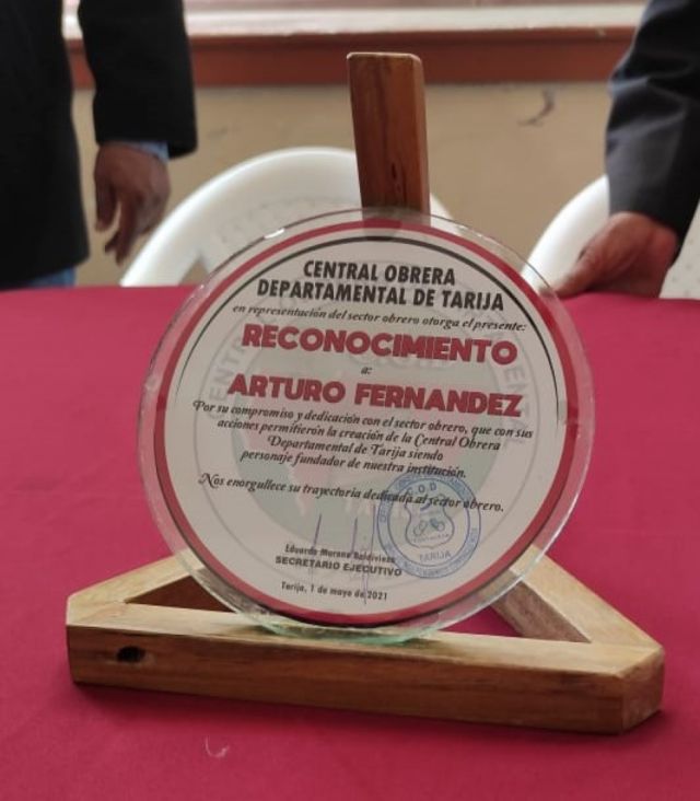 El reconocimiento por parte de la COD.