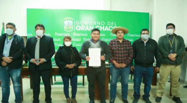 Ábrego presenta al nuevo gabinete del Gran Chaco