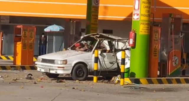 Dos personas heridas tras la explosión de un tanque de gas en Yacuiba