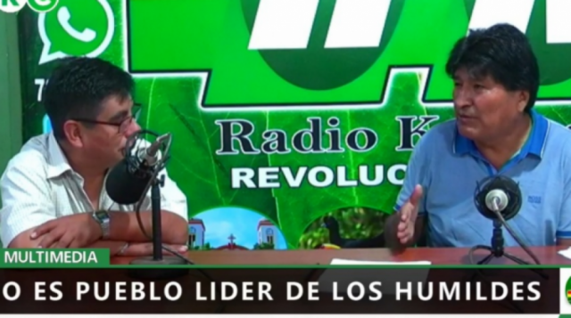 Evo Morales acusa a la Unión Europea y a la Iglesia Católica de participar en supuesto golpe de estado