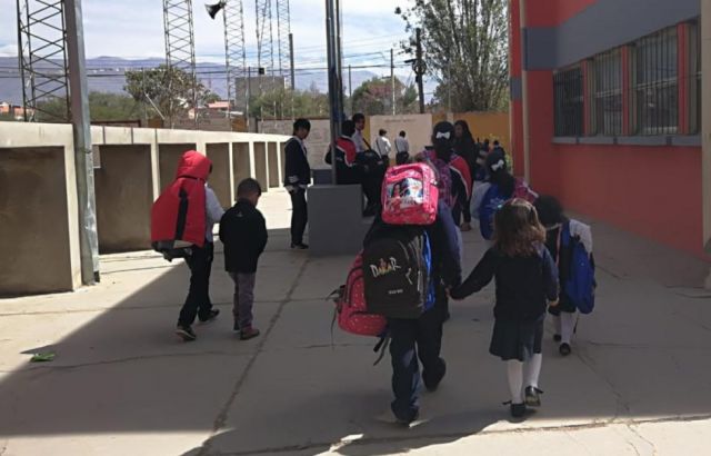 Educación prevé que horario de invierno aplique desde el lunes en Tarija