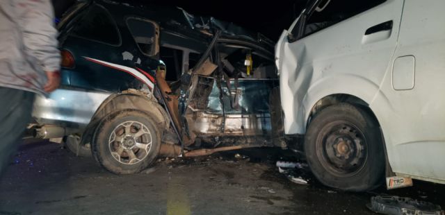 Un muerto y tres heridos tras atropello a 2 burros  