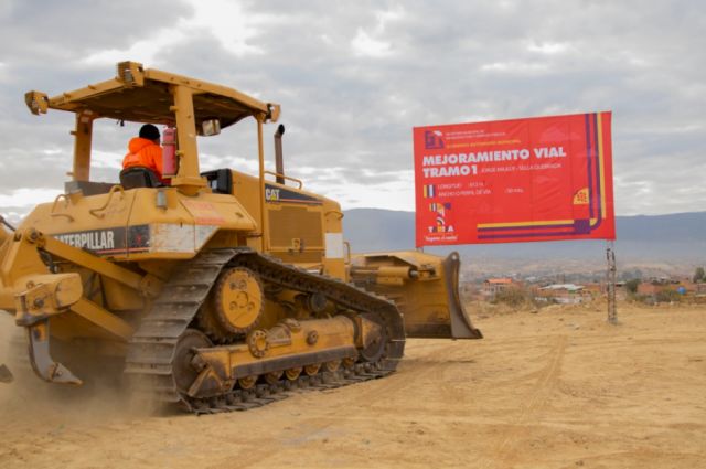 Alcalde Torres inició trabajos de mejoramiento y consolidación de Segunda Circunvalación en Tarija