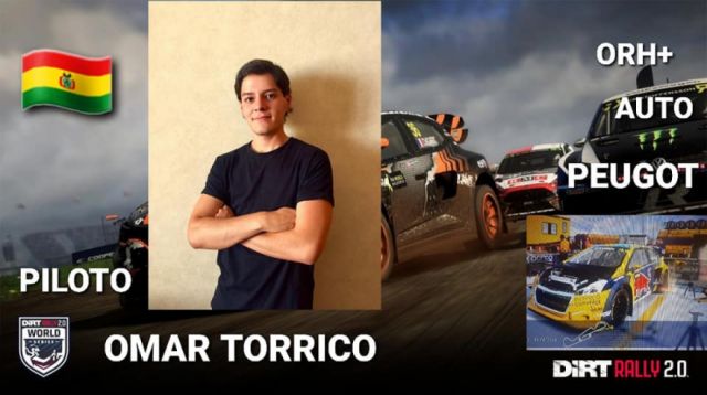 E-Sports: Torrico campeón del torneo de Dirt promovido por Rally Virtual Camargo