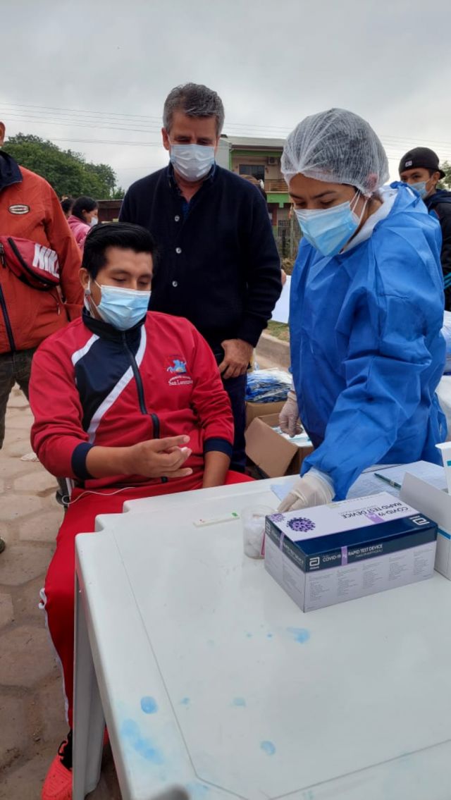 Yacuiba inicia testeo masivo para frenar la propagación del Covid-19