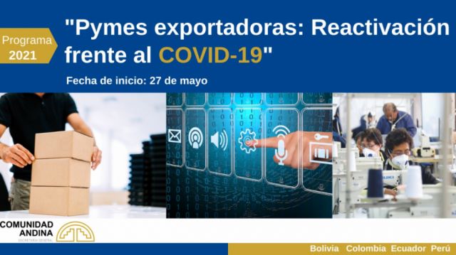 Pymes de la CAN serán capacitadas virtualmente
