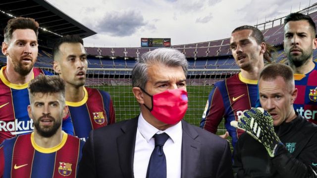 Presidente del Barça anunció una depuración del plantel
