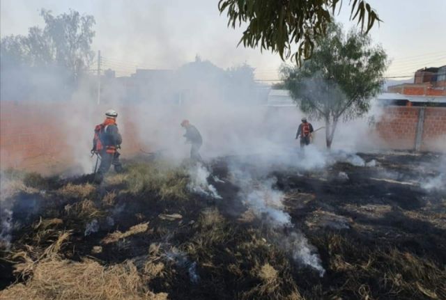 Reportan riesgo de incendios estructurales 