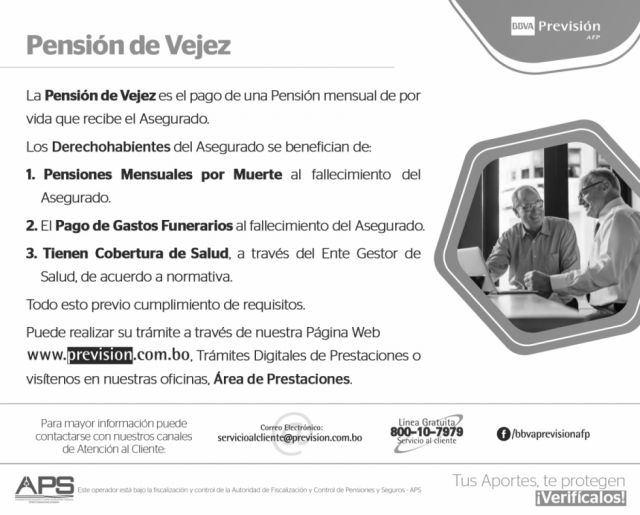 Pensión Solidaria de Vejez de BBVA