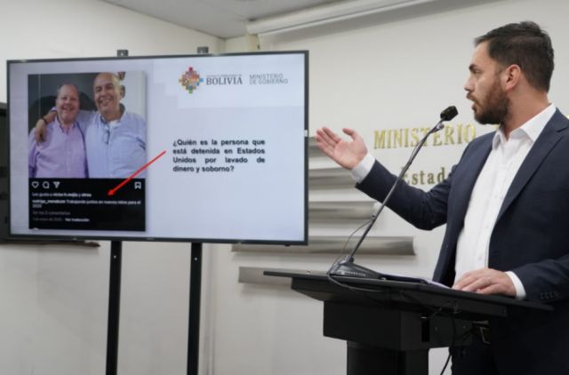 Gobierno dice que el “clan” Áñez, Murillo y López desfalcó al Estado $us 2.3 MM en compra de gases