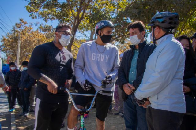 Inauguración de la Plazuela del Ciclista “Firpo Romero” 
