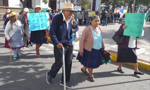 Por mes hay 15 denuncias por maltrato a los adultos mayores de Tarija