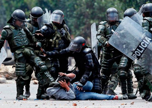 Confirman violación de DDHH en Colombia