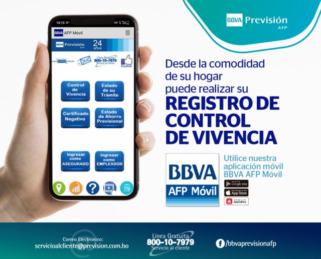 Registro de Control de Vivencia desde la comodidad de tu hogar