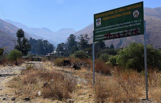 Viceministro dice que unas 83 mil familias invadieron y viven en la reserva del Parque Nacional Tunari