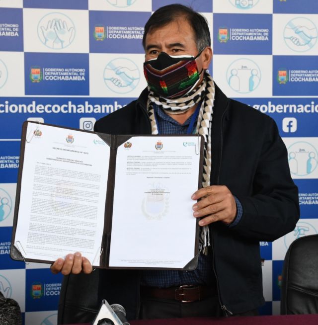 Covid: Cochabamba acatará cuarentena rígida por dos semanas