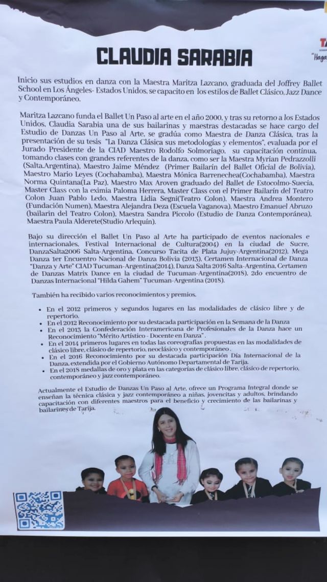Claudia Sarabia.