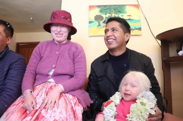 Las albinas más queridas de La Paz recibirán una casa