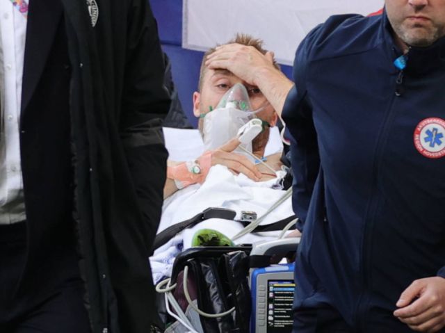 Las primeras palabras de  Eriksen desde el hospital