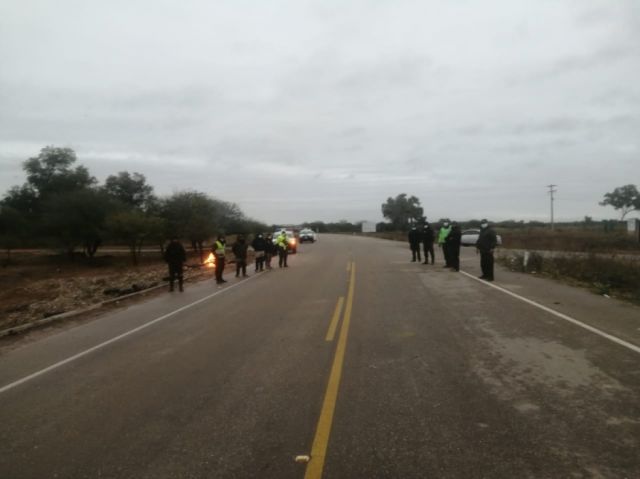 Tras enfrentamientos, ruta 11 en Villa Montes se encuentra expedita