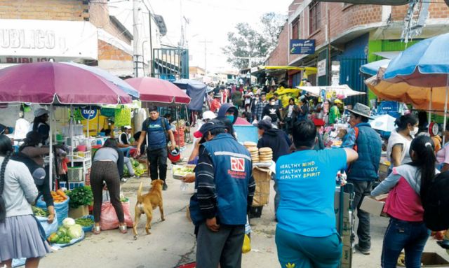Comerciantes del Campesino  preocupados por la inseguridad