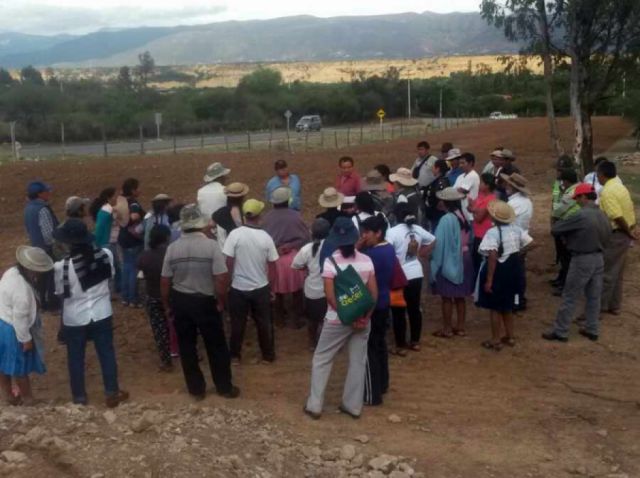 Comunarios cambian destino de los terrenos del Cardiovascular en Tarija