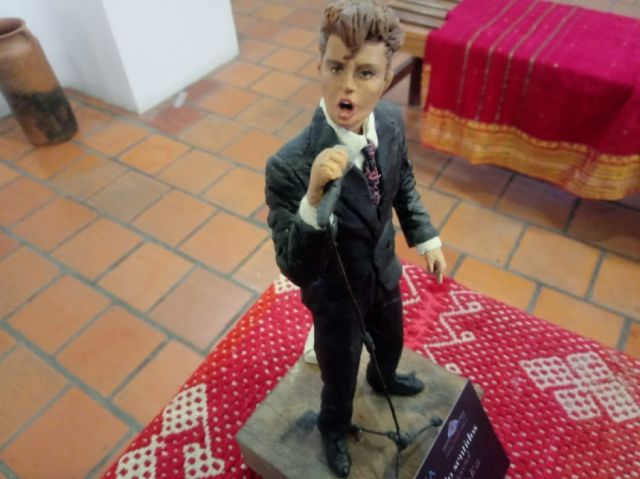 Diego, el escultor tarijeño con manos de exportación 