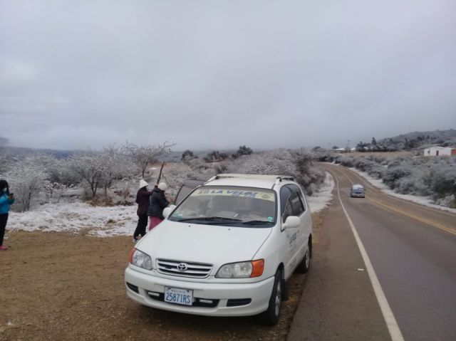 Por las nevadas, Tarija registrará temperaturas de hasta menos 4 grados bajo cero