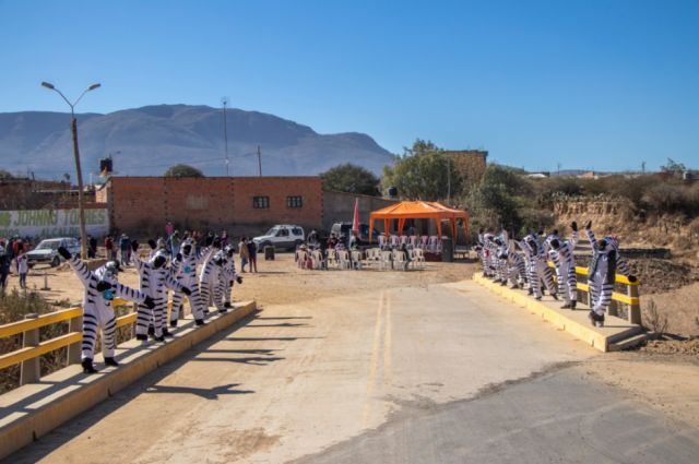 Alcalde Torres inaugura puente vehicular "7 de Septiembre" en beneficio del distrito 9