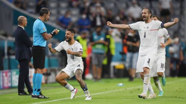 Italia derrotó a Bélgica en un duelo de candidatos