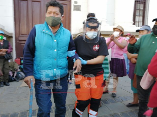 Surge la primera baja en la huelga de personas con discapacidad en Tarija 