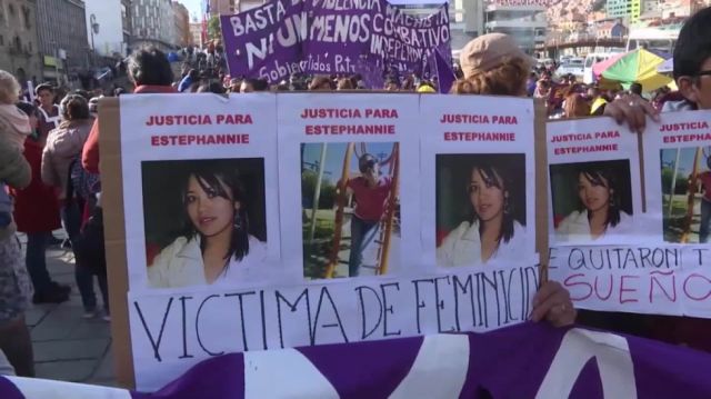 Fiscalía reporta 61 feminicidios y 19 infanticidios en Bolivia