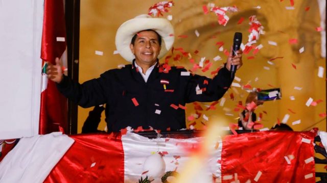 Confirman a Pedro Castillo como presidente de Perú 