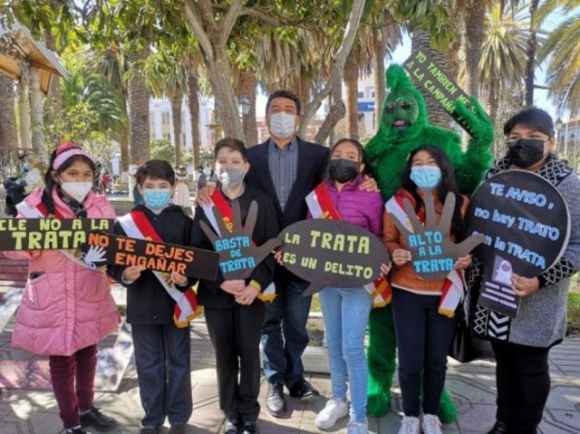 Campaña “Te aviso, no hay Trato con la Trata de Personas” priorizando llegar a barrios y comunidades