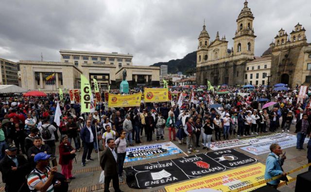 Colombia conmemora su independencia con presencia policial
