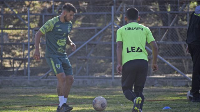 Tomayapo con la mente en Nacional Potosí