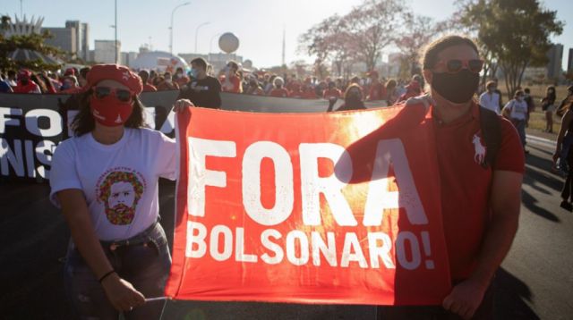 Brasileños exigen juicio político a Bolsonaro