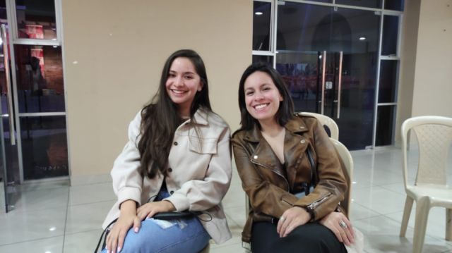 Camila Echazú y Natalia Colodro. 