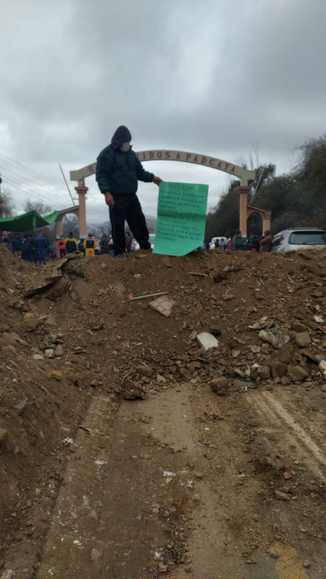 Bloqueo de caminos